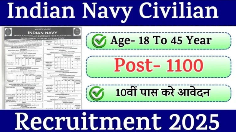 Indian Navy Civilian Recruitment