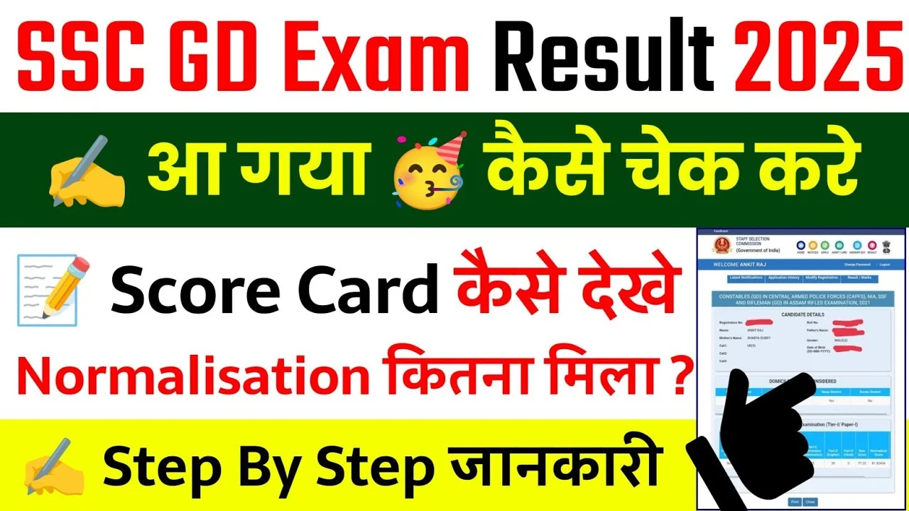 SSC GD Result